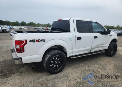 2018 Ford F150 Supercrew from USA, damaged, VIN 1FTEW1EB0JFD15528